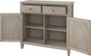 Simpli Home - Connaught Transitional Solid Wood Entryway Storage Cabinet - Distressed Gray