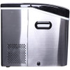 Frigidaire - 16.7" 48.5-Lb. Freestanding Icemaker - Stainless steel