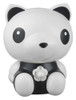 SPT - Cute Animal Series Panda 0.48 Gal. Ultrasonic Cool Mist Humidifier - Black/White