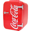 Cooluli - Coca-Cola Vintage Chic 0.1 Cu. Ft. Mini Fridge