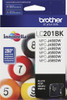Brother - LC201BK Standard-Yield Ink Cartridge - Black - Black