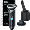 Braun Series 7 Wet/Dry Electric Shaver with Smart Center - Grey