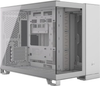 CORSAIR - 2500X Micro ATX Dual Chamber SFF Case - White