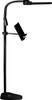 OttLite - Dual Shade LED Floor Lamp with USB Charging Station