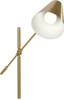 OttLite - Archer LED Floor Lamp - Satin Brass