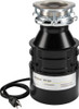 Whirlpool - 1/2 HP Disposer - Black