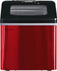 Frigidaire - 11.3" 40-Lb. Freestanding Icemaker - Red Stainless Steel
