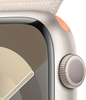 Apple Watch Series 9 GPS 45mm Aluminum Case with Starlight Sport Loop - Starlight