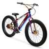 Hyper Bicycles Jet Fuel 26" 36V Electric BMX Fat Tire E-Bike for Adults, Pedal-Assist, 250W Motor - Multi-Color