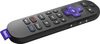 Roku Voice Remote Pro (2nd Edition) | Rechargeable Replacement Voice Remote, Backlit Buttons & Hands-Free Voice Controls - Black