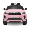 Hyper 12V Range Rover Evoque Powered Ride-On Car - Pink - Pink