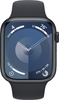 Apple Watch Series 9 GPS 45mm Aluminum Case with Midnight Sport Band  (Medium/Large) - Midnight