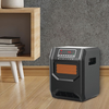 Lifesmart - 4 Element Infrared Heater with Front Air Intake - Black