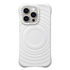 CASETiFY - Essentials Ripple Case with MagSafe for Apple iPhone 15 Pro - White