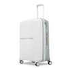 Samsonite - Freeform 24" Expandable Spinner Suitcase - White/Grey