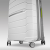 Samsonite - Freeform 24" Expandable Spinner Suitcase - White/Grey