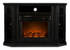 SEI - Electric Media Fireplace for Most Flat-Panel TVs Up to 46" - Black