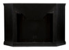 SEI - Electric Media Fireplace for Most Flat-Panel TVs Up to 46" - Black