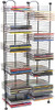 Atlantic - 100-Disc Nestable CD Tower - Gunmetal