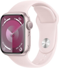 Apple Watch Series 9 GPS 41mm Aluminum Case with Light Pink Sport Band  (Medium/Large) - Pink