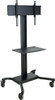 Peerless-AV - SmartMount TV Cart for Most 32" - 65" Flat-Panel TVs - Black