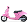 Hyper - Barbie 24V Retro Scooter, Powered Ride-on with Easy Twist Throttle, for Kids Ages 13 Years and Up - Pink