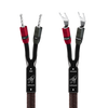 AudioQuest - 20FT Rocket 33 Full-Range Speaker Cable w/ SureGrip 300 Banana > Multi-Spade Connectors - Red/Black