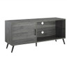 Walker Edison - TV Cabinet for Most Flat-Panel TVs Up to 56" - Slate Gray