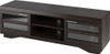 CorLiving - Granville Collection TV Media Stand for Most Flat-Panel TVs up to 80" - Black