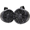 MB Quart - Nautic Premium 8" 2-Way Marine Speakers with Composite IMPP Cones (Pair) - Black