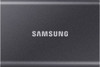 Samsung - T7 2TB External USB 3.2 Gen 2 Portable Solid State Drive with Hardware Encryption - Titan Gray