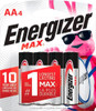 Energizer - MAX Batteries AA (4-Pack)