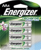 Energizer - Recharge Power Plus Rechargeable AA Batteries (4-Pack)