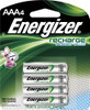 Energizer - Recharge Power Plus Rechargeable AAA Batteries (4-Pack)