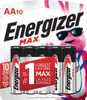 Energizer - MAX AA Batteries (10-Pack)