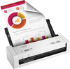 Brother - ADS-1200 Compact Desktop Scanner - White