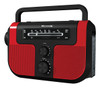 WeatherX - AM/FM Weather-Band Radio - Red