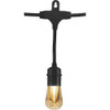 Enbrighten - Café Seasons LED Color-Changing Lights (48 feet/24 bulbs) - Black