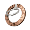 Velvet Caviar - Bronze Chrome Leopard MagSafe Grip Ring - Bronze Chrome