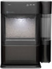 GE Profile - Opal 24-Lb. Portable Icemaker with Wifi - Black stainless steel