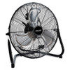 NewAir 18” High Velocity Portable Floor Fan with 3 Fan Speeds and Long-Lasting Ball Bearing Motor - Black