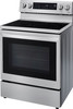 LG - 6.3 Cu. Ft. Freestanding Single Electric Convection Range with Air Fry and InstaView WideView Window - PrintProof Stainless Steel