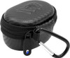 CASEMATIX - Hard Shell Carrying Case and Charging Cable Combo for Samsung Galaxy Buds - Black