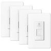 EtekCity - Smart WiFi Light Switch (4-Pack) - White