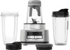 Ninja - Ninja® Foodi™ Power Nutri™ Duo® Smoothie Bowl Maker and Personal Blender 1200WP smartTORQUE™ 4 Auto-iQ® Presets - Silver