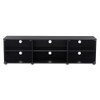 CorLiving - Fiji TV Bench, For TVs up to 80" - Ravenwood Black