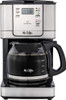 Mr. Coffee 12-Cup Programmable Coffee Maker with Strong Brew Selector, Stainless Steel - Stainless Steel