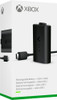Microsoft - Play & Charge Kit for Xbox Series X and Xbox Series S - Black
