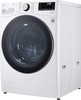 LG - 4.5 Cu. Ft. 12-Cycle High-Efficiency Front-Load Washer with WiFi and Built-In Technology - White