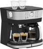 Bella Pro Series - Combo 19-Bar Espresso and 10-Cup Drip Coffee Maker - Stainless Steel